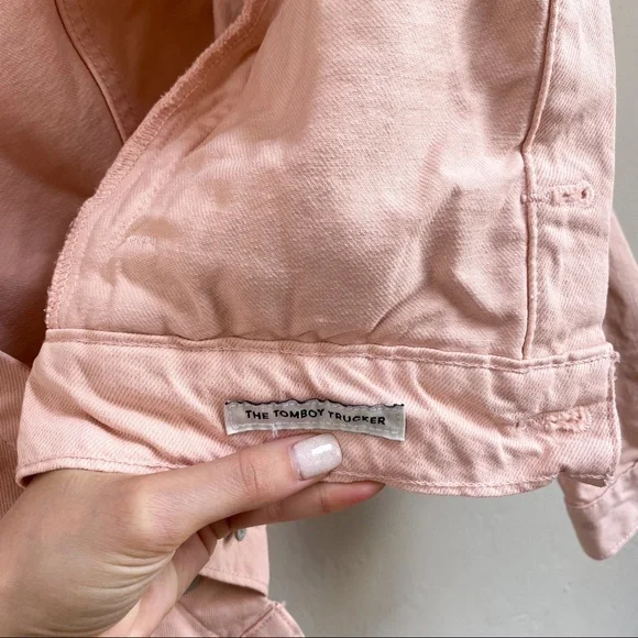 Lucky Brand Pink Tomboy Trucker Jacket - Picture 4 of 6